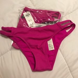 Abercrombie & Fitch Medium cheeky bikini bottoms